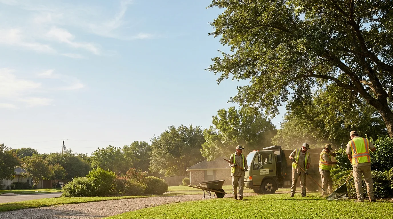 Landscaping in Industry, TX near me